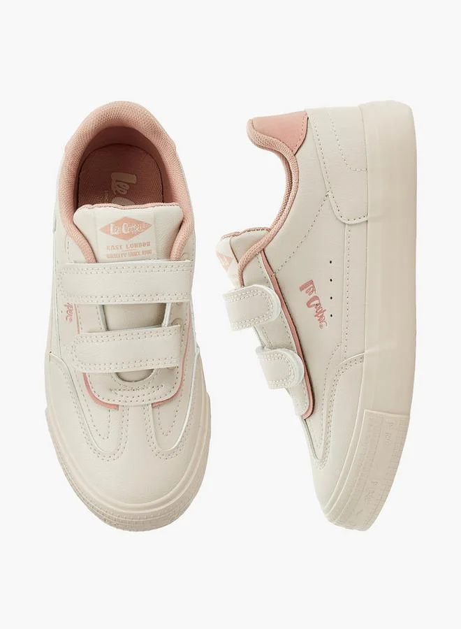 لي كوبر Girls Hook & Loop Sneakers