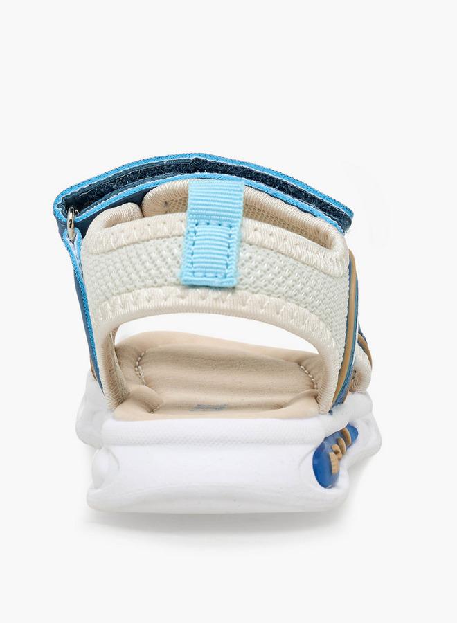 LBL by Shoexpress Boys Printed Hook & Loop Sandals - Image 5