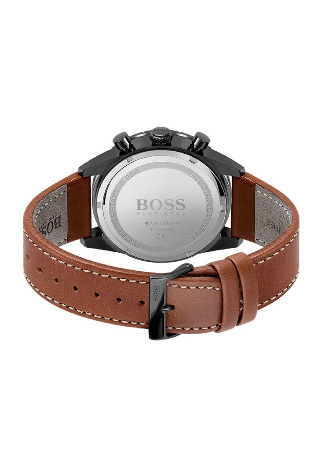 PILOT EDITION BROWN LEATHER MEN'S WATCH-1513851 44 mm - pzsku/ZB766128F2F13227E157DZ/45/_/1733211735/cf056b5a-a673-47cb-84ae-b9865ecf2be2