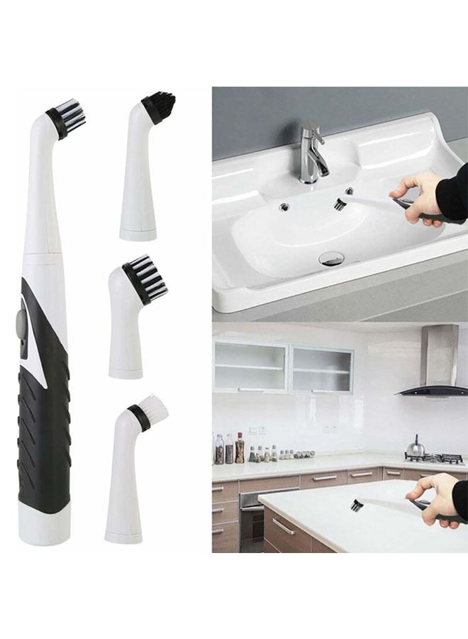 cleaning superstore 4 in 1 Electric All Purpose Household Cleaning Brush Set - Image 3