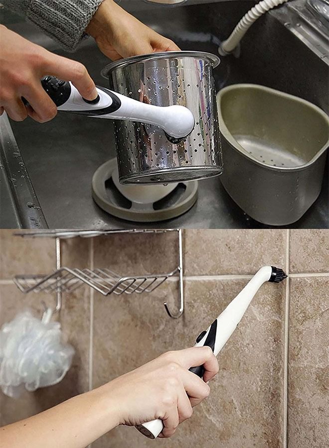 cleaning superstore 4 in 1 Electric All Purpose Household Cleaning Brush Set - Image 5