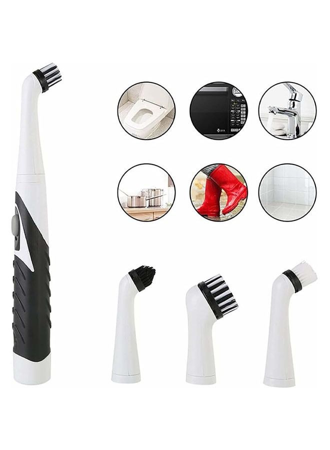 cleaning superstore 4 in 1 Electric All Purpose Household Cleaning Brush Set - Image 4