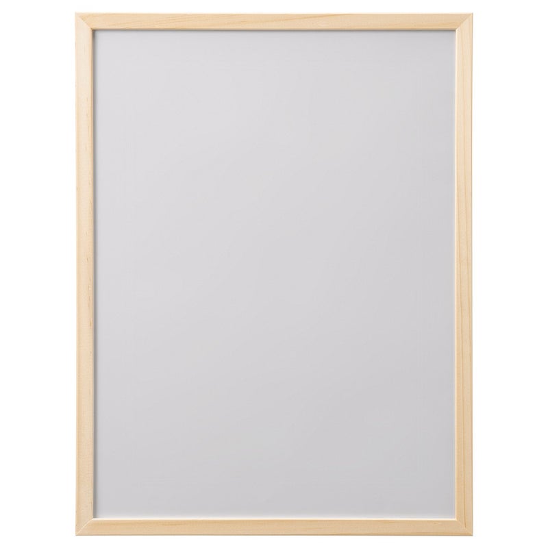 Baitique Solid Pine Picture Frame with Natural Finish, 30x40 cm - Image 1