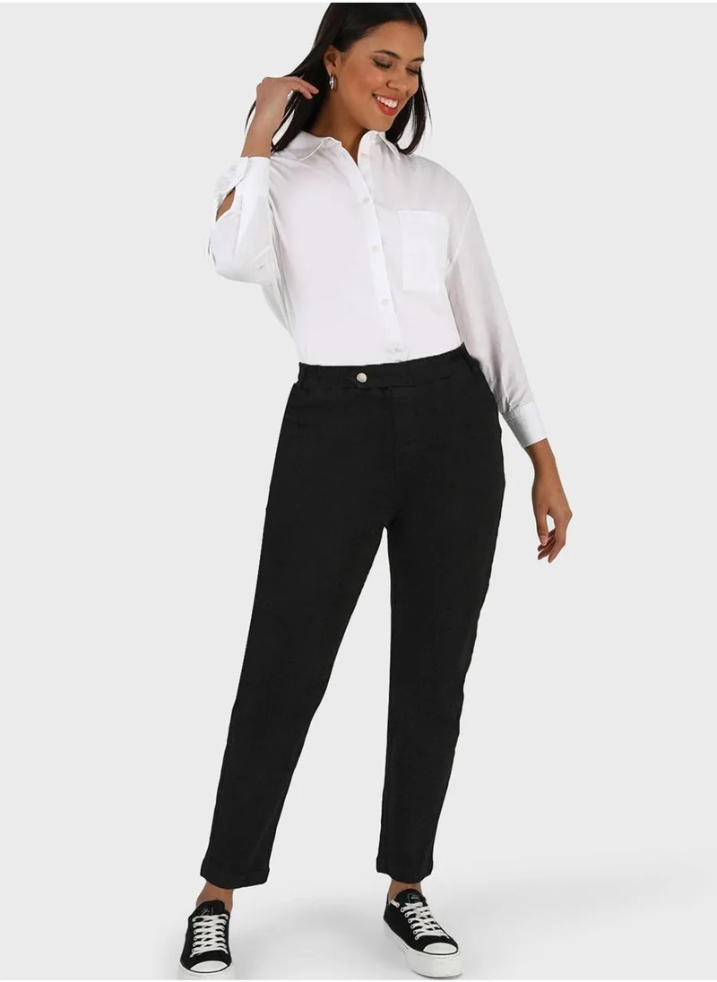 Alia by modanisa High Waist Pants
