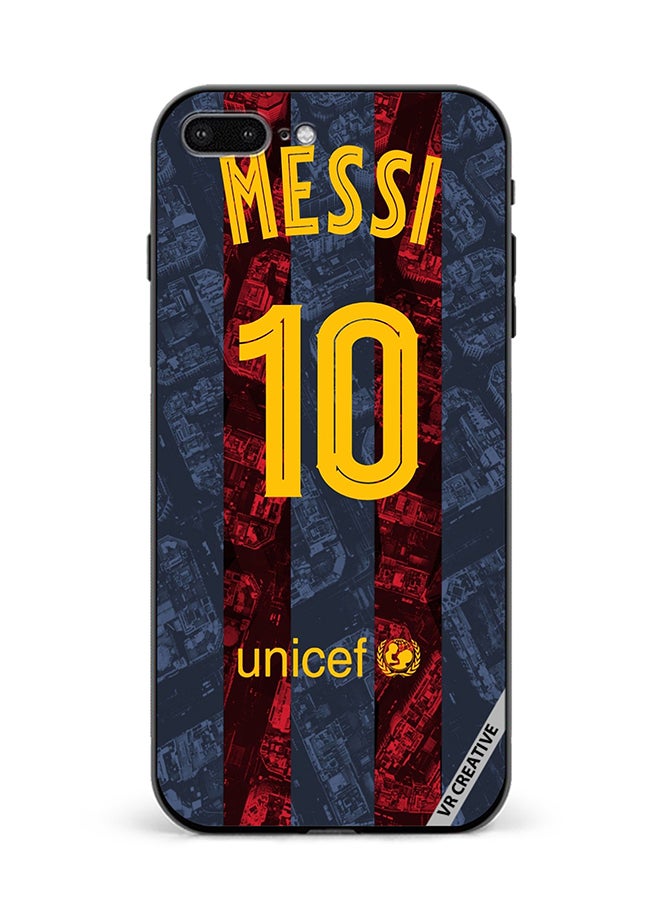 VR CREATIVE Protective Case Cover For Apple iPhone 7 Plus/8 Plus Messi Design Multicolour - Image 1