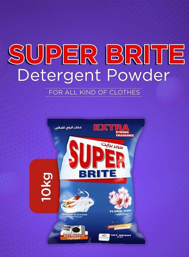 Super Brite Laundry 2 in 1 Detergent 10 Kg - Image 5