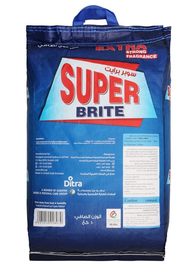 Super Brite Laundry 2 in 1 Detergent 10 Kg - Image 2