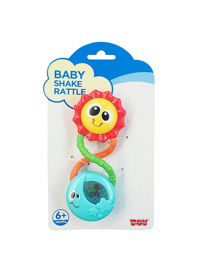 Happy Kids Little Learners My First Rattle (Sun) - Baby Rattle Toy  - Image 1