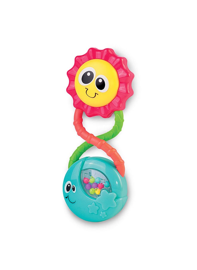 Happy Kids Little Learners My First Rattle (Sun) - Baby Rattle Toy  - Image 2