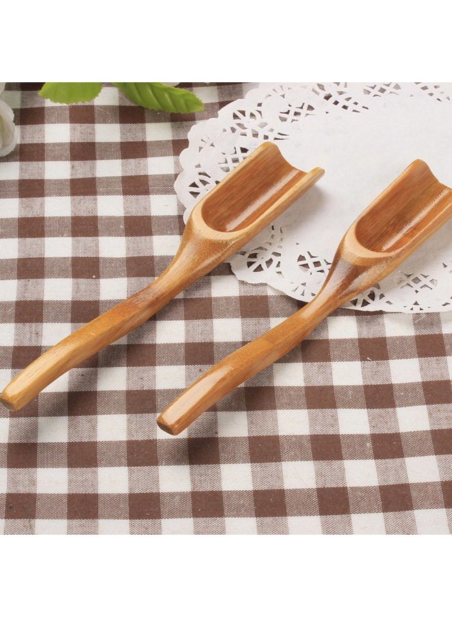 Cucumis Natural Bamboo Tea Spoon Accessories Kung Fu Tea Spade 6 Pcs - Image 5