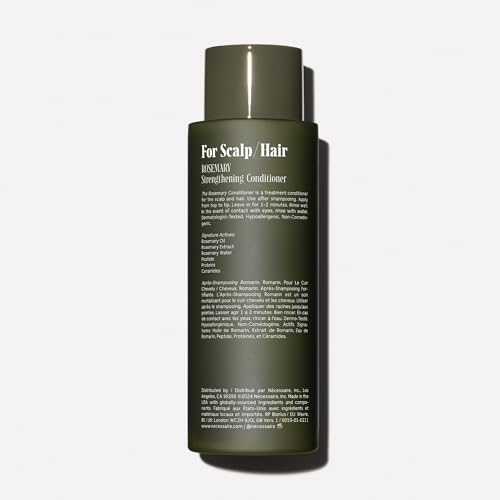 Nécessaire Rosemary Conditioner | Multi-Protien Strengthening Conditioner For Thinning Hair. For Women + Men. Good For All Hair Types/Textures. Free Of Sulfates. Color-Safe. 250 ml / 8.4 oz - Image 2