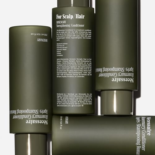 Nécessaire Rosemary Conditioner | Multi-Protien Strengthening Conditioner For Thinning Hair. For Women + Men. Good For All Hair Types/Textures. Free Of Sulfates. Color-Safe. 250 ml / 8.4 oz - Image 3