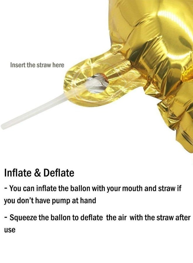 40 Inch Gold Number 9 Balloon – Elegant Foil Decoration for Birthdays & Anniversaries  - Image 2