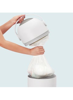 Bumble & Bird Odourless Diaper Pail - White  - Image 3
