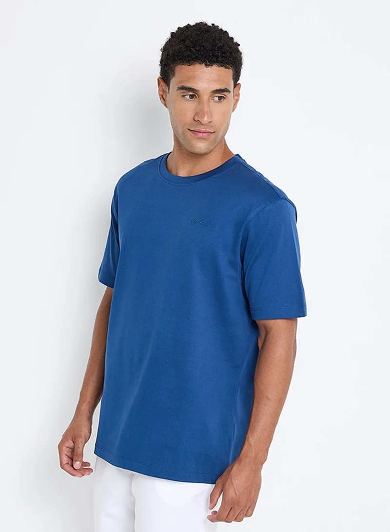 Ben Sherman Basic Mercerised Cotton Crew Neck T-Shirt