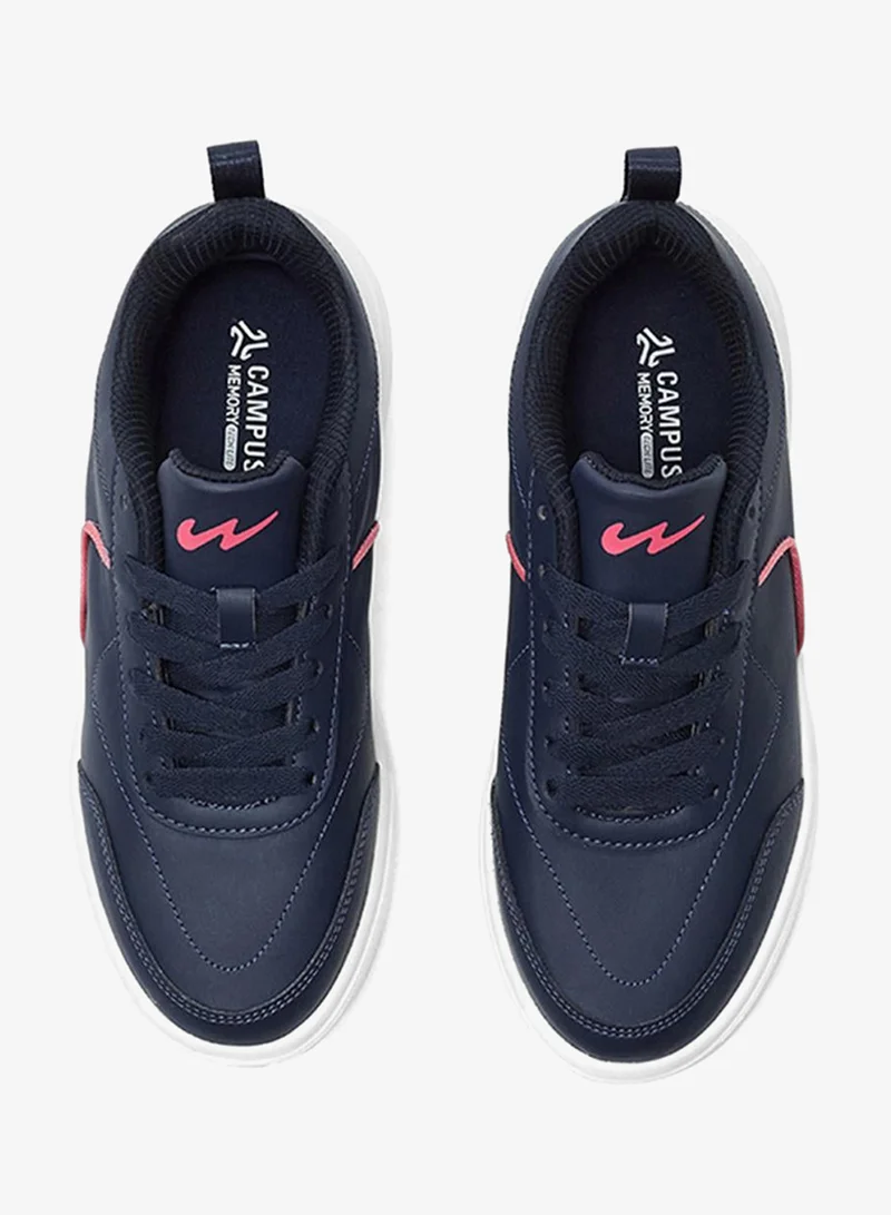 Campus  Women Ogl-07 Memory Foam Lace-Up Sneakers-Navy for Women | Best Price UAE