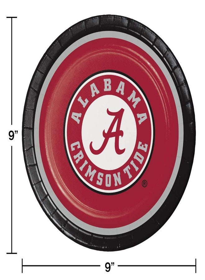 Creative Converting University of Alabama Paper Plates, 24 ct - Image 2
