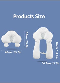 Super ZYouth Baby Head Shaping Pillow, Baby Anti-startle Sleeping Pillow for 0-36 Months Babies, Portable and  Machine Washable  - Image 2