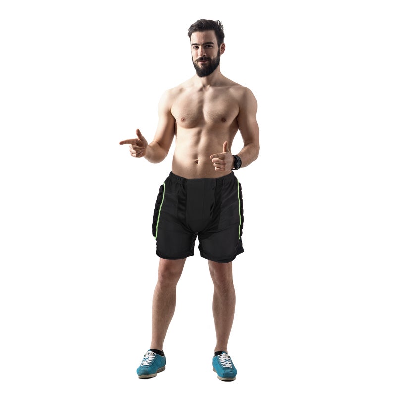 📦 شورت ركوب دراجة مبطن بحماية متعددة الصدمات بتصميم مريح للتزلج والتزلج على الجليد - Image 5