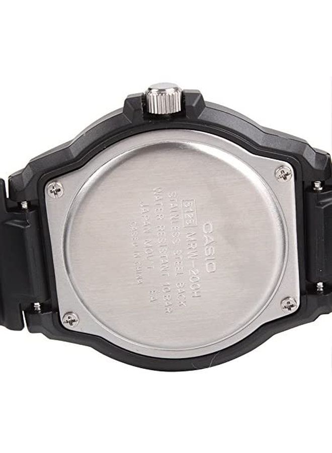 CASIO Men Enticer Quartz Analog Watch MRW-200H-7EVDF - 42 mm - Black - Image 5