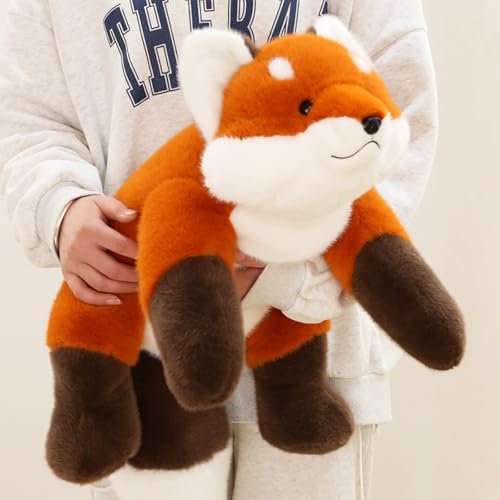 Ditucu Fox Stuffed Animal Realistic Plush Toys Cute Soft Hugging Plushies Gifts for Kids 22 inch - Image 1
