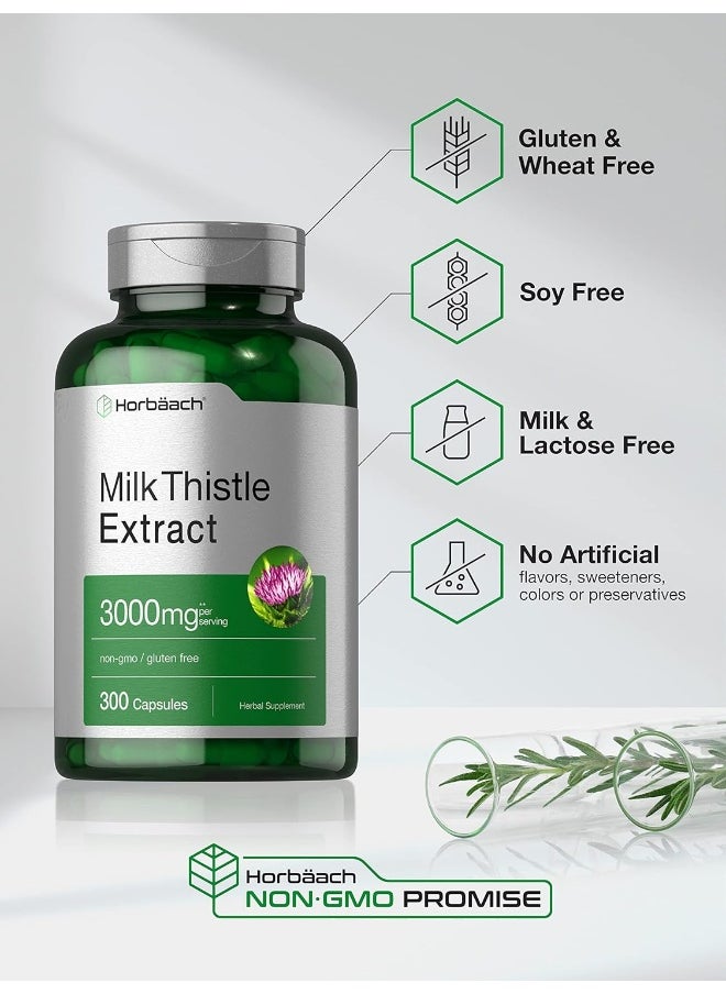 Horbaach Horbaach Milk Thistle Gluten-free Extract (3000mg)  - Image 4