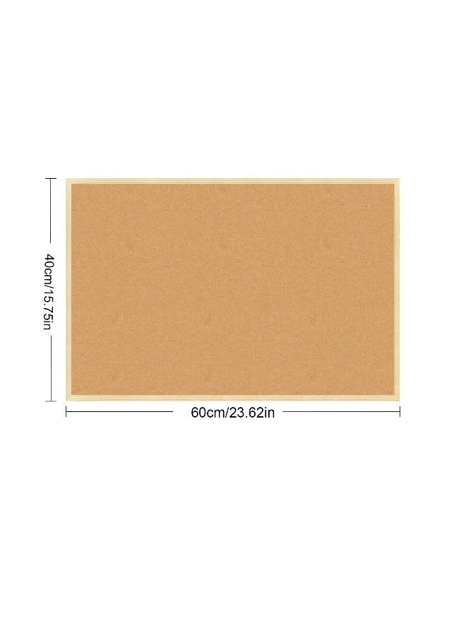 ZERIFAM ZERIFAM Bulletin Board - 40 * 60cm Wall Bulletin Boards, Double Sided Rectangular Board Message Notice, Suitable For Home Office Use, Note Taking Planning, Creativity, And Photo Display.  - Image 5