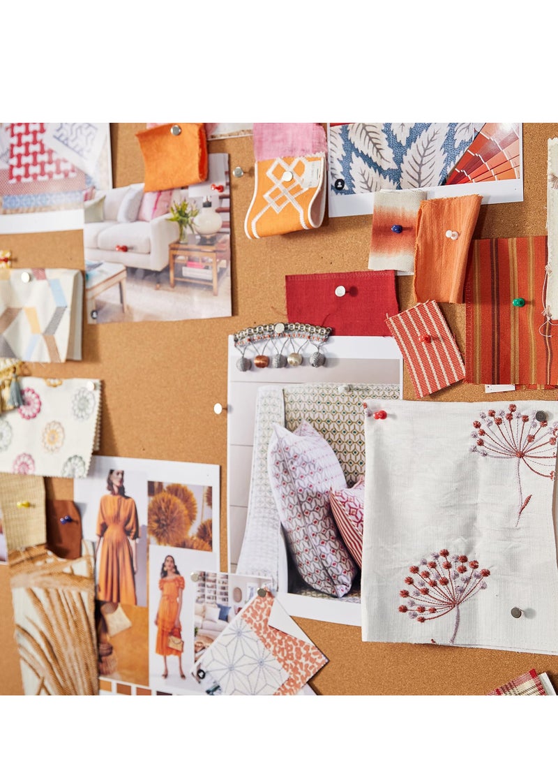 ZERIFAM ZERIFAM Bulletin Board - 40 * 60cm Wall Bulletin Boards, Double Sided Rectangular Board Message Notice, Suitable For Home Office Use, Note Taking Planning, Creativity, And Photo Display.  - Image 3
