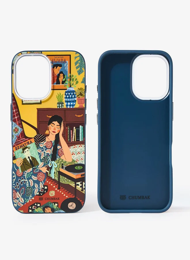 Chumbak Phone Case Cover for iPhone 16 -  Retro Malkin