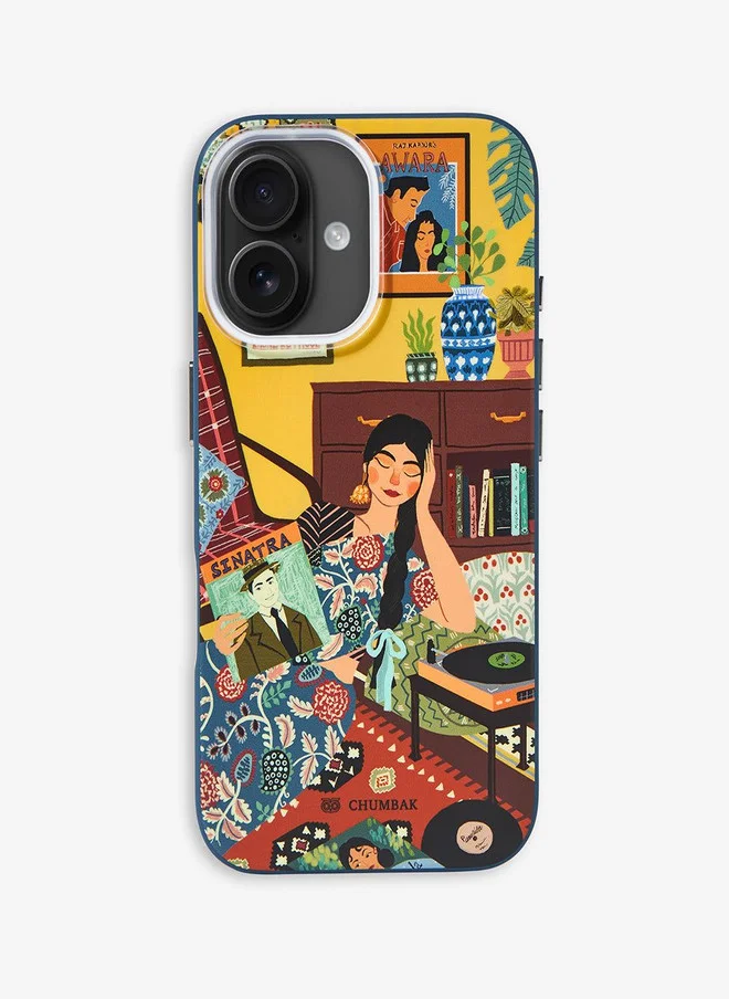 Chumbak Phone Case Cover for iPhone 16 -  Retro Malkin