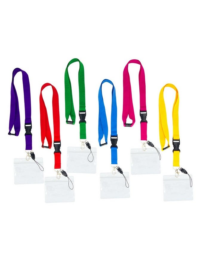 ceiba tree - Cruise Lanyards 6 Pack Waterproof Lanyards For Cruise Ship Cards With Detachable Buckle Id Badge Holder Cruise Essentials Must Have Accessories - Image 1