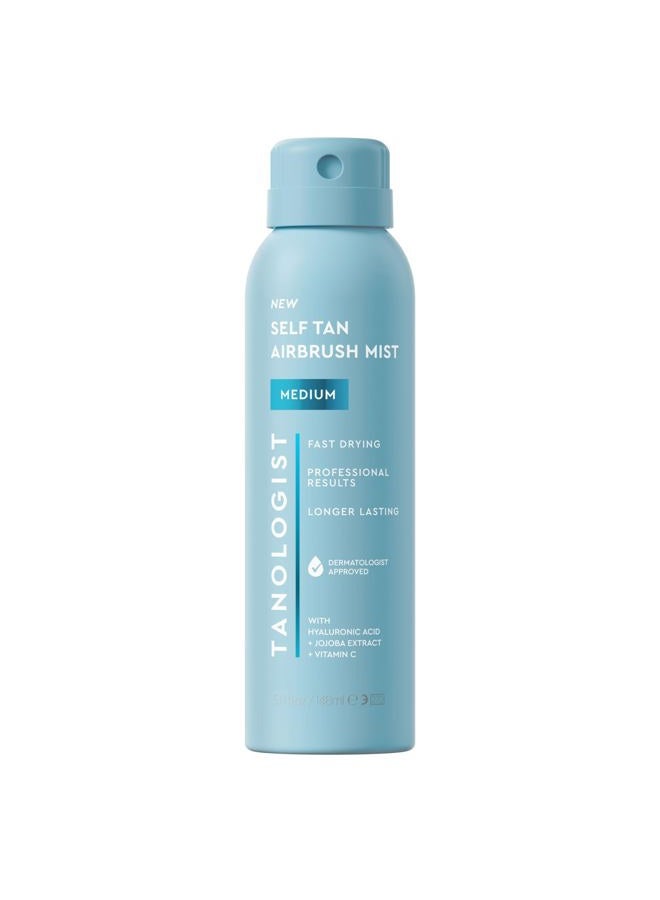 Tanologist Self Tan Airbrush Mist- Medium, 5 fl. oz/148 ml Bottle - Image 1