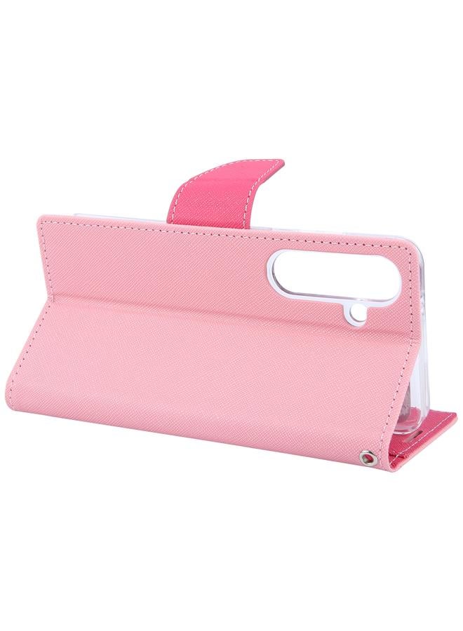 GOOSPERY Case For Samsung Galaxy S24+ 5G FANCY DIARY Cross Texture Leather Phone Case - Image 3