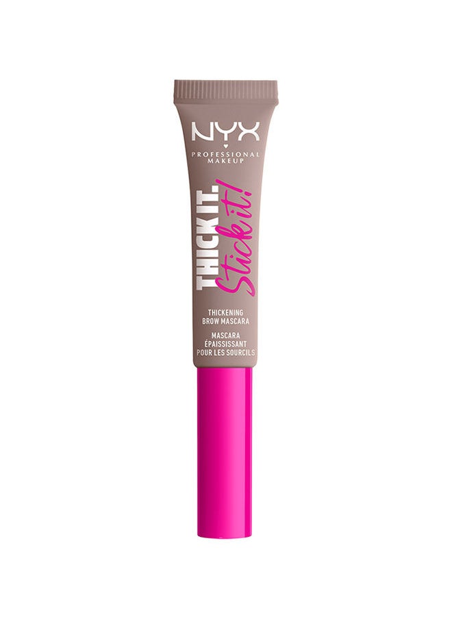 NYX PROFESSIONAL MAKEUP Thick It Stick It Thickening Brow Mascara Cool  - Image 1