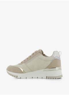 SJ Women's Colourblock Lace-Up Sneakers with Zip Detail  - Image 4