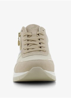SJ Women's Colourblock Lace-Up Sneakers with Zip Detail  - Image 5