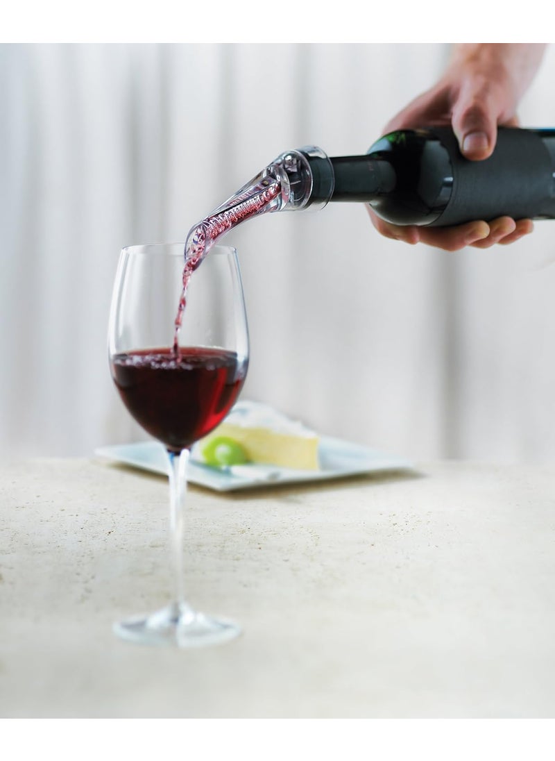 Trudeau Trudeau Aroma Aerating Pourer with Stand Red Wine Bottle Aerator Spout  - Image 4