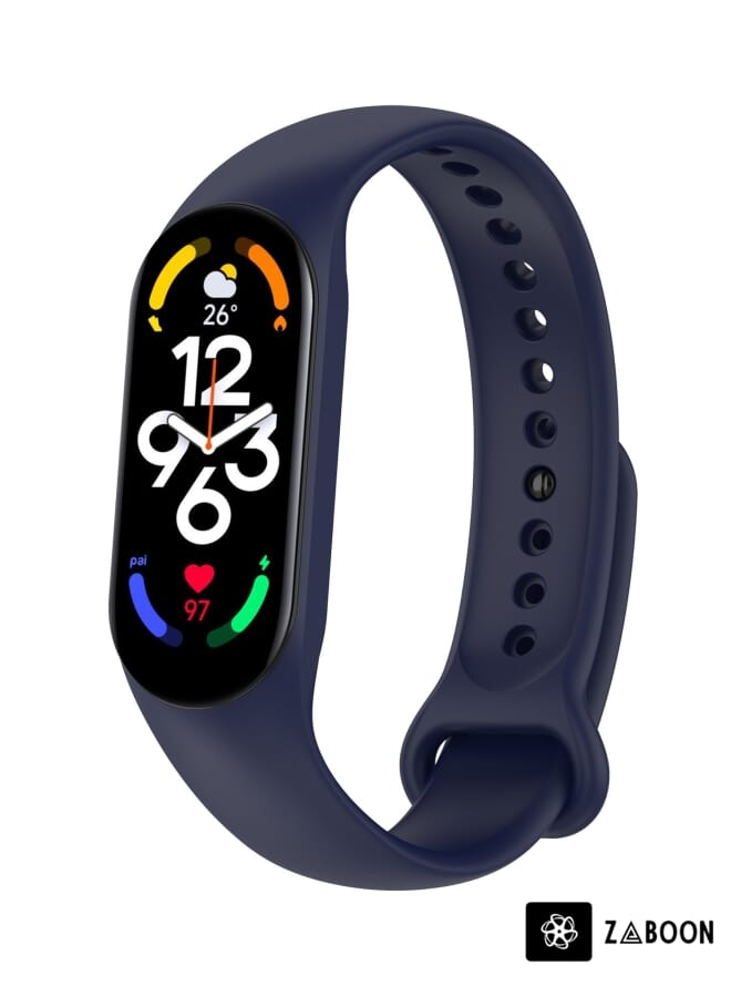 Zaboon Xiaomi Mi Band 7 / 7NFC / 6 / 6 NFC / 5 / 5 NFC / Amazfit Band 5 Official Silicone Watch Band - Image 1
