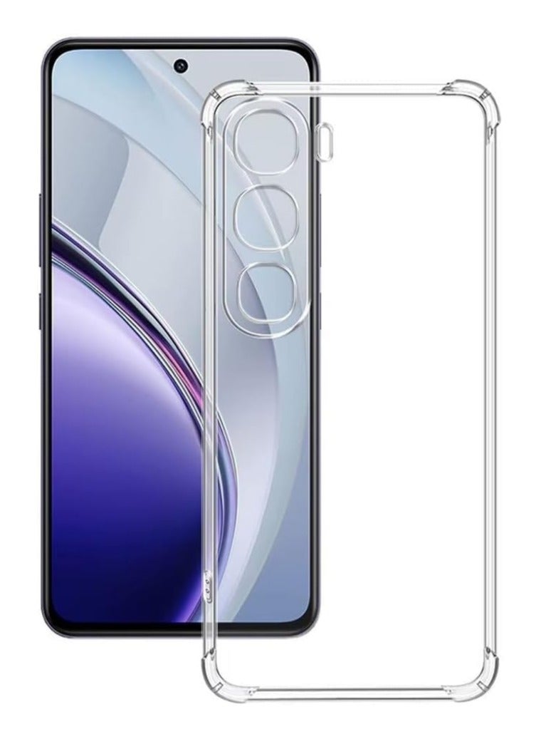Vivo V40 Lite Case Clear Shockpoof Reinforced Corners Slim Fit Soft Flexible TPU Bumper Phone Case With Camera Protection for Vivo V40 Lite ,Crystal Clear - Image 2