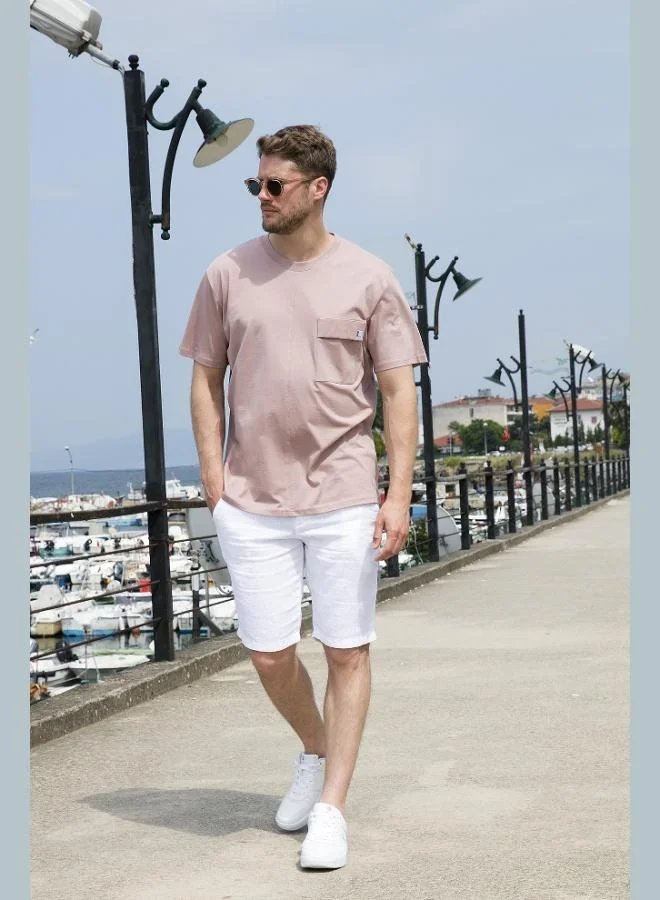 Buratti  Buratti 100% Cotton Relaxed Fit Crew Neck T-Shirt Men's T-Shirt 5902605 for Men | Best Price UAE