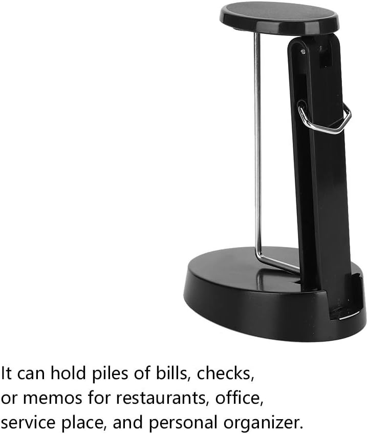 klarako Invoice Spike, Receipt Holder Spike Stick, Paper Memo Holder Check Spindle Bill, Practical Invoice Fork for Restaurant Kitchen Office Desktop - Image 5