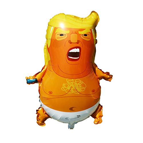 SummitLink Pack of 10 Baby Trump Cartoon Style Balloons PE Helium Foil Balloon Mylar 27 - Image 5