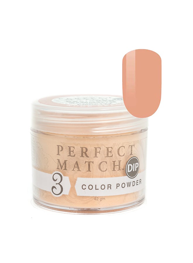 Nail Dipping Powder Nude Beach 42g, Dip Acrylic Powder Nail Art Manicure System by Perfect Match PMDP177