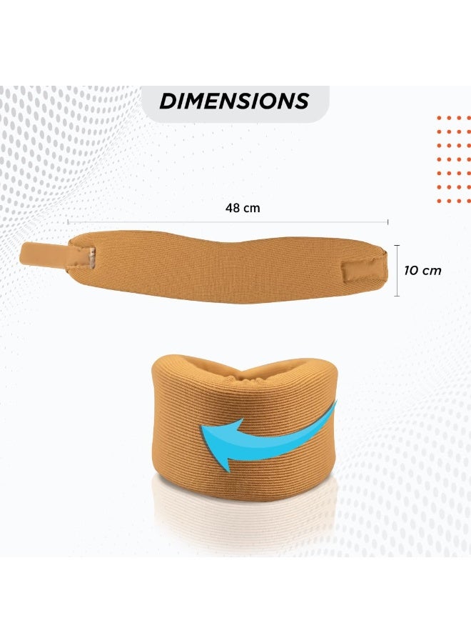Soft Cervical Collar Neck Support - Pain Relief & Spine Immobilization - Comfortable Fit for Daily Use - Image 5