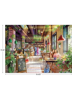 Cra-Z-Art RoseArt  My Happy Place  Neighborhood Cafe  750 Piece Jigsaw Puzzle for Adults  - Image 3