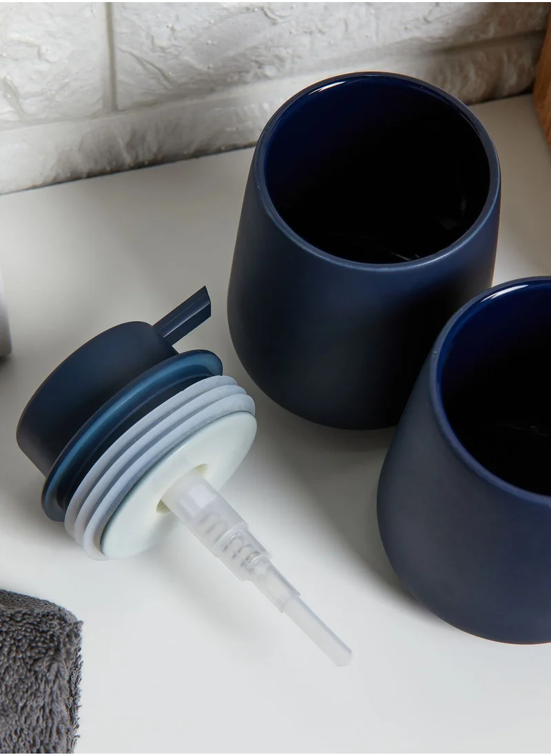 Noire Edit Ceramic Bathroom Set