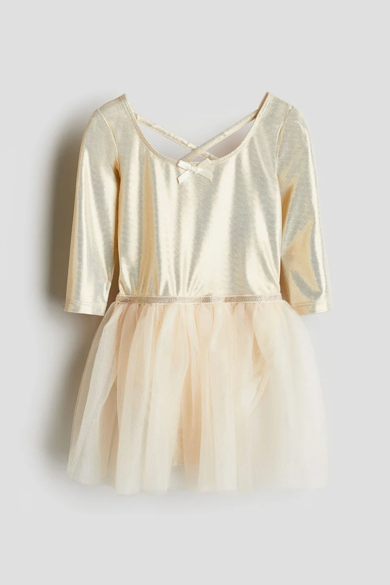 اتش اند ام Dance leotard with tulle skirt