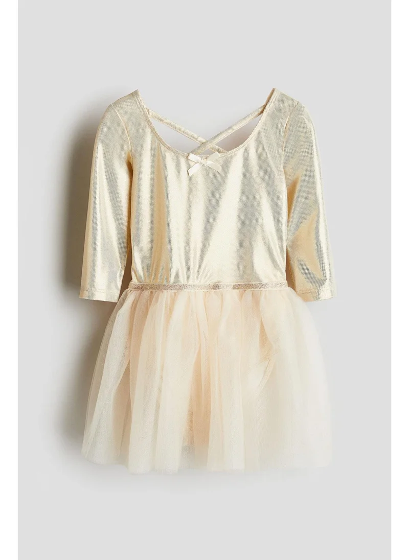 اتش اند ام Dance leotard with tulle skirt