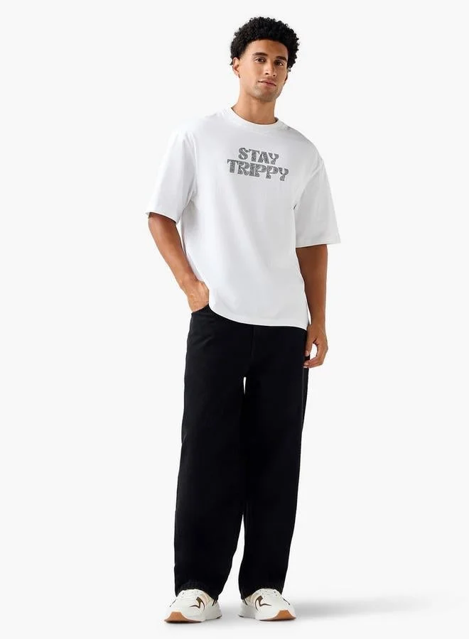 Splash FAV Men Regular Fit Crew Neck Short Sleeves T-shirt