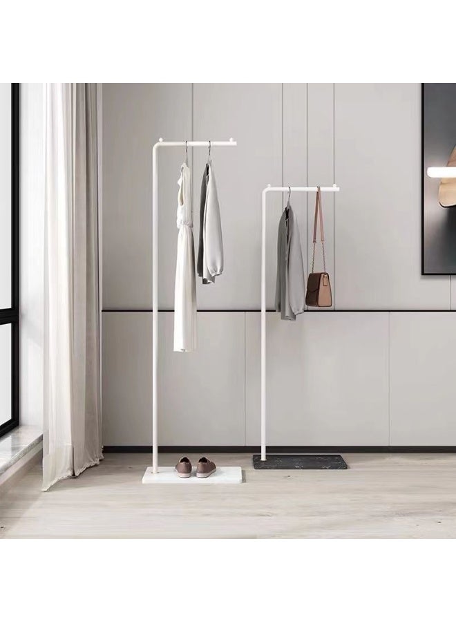 أولد فيلير حامل معاطف معدني عصري قائم بذاته، مع طاولة و3 خطاطيف، مثالي للغرفة، غرفة المعيشة، المكتب وغرفة الطعام. سهل التنظيف، أنيق ومتين، أبيض وأسود. - Image 2